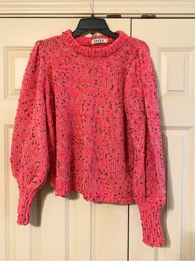 Gaudi' Pink Speckled Crewneck Sweater